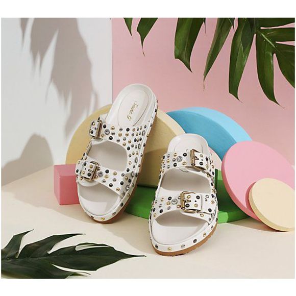 Saint G Shoes New Saint G Chloe Leather Sandals Sz 39 Poshmark